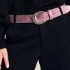 BELT Snake Vibrant Pink