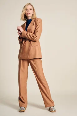 BLAZER Striped Sugar Brown