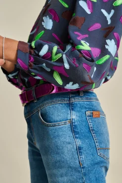 BLOUSE Featherfest Blue