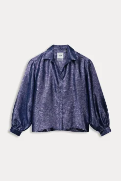 BLOUSE Violet Festive Blue