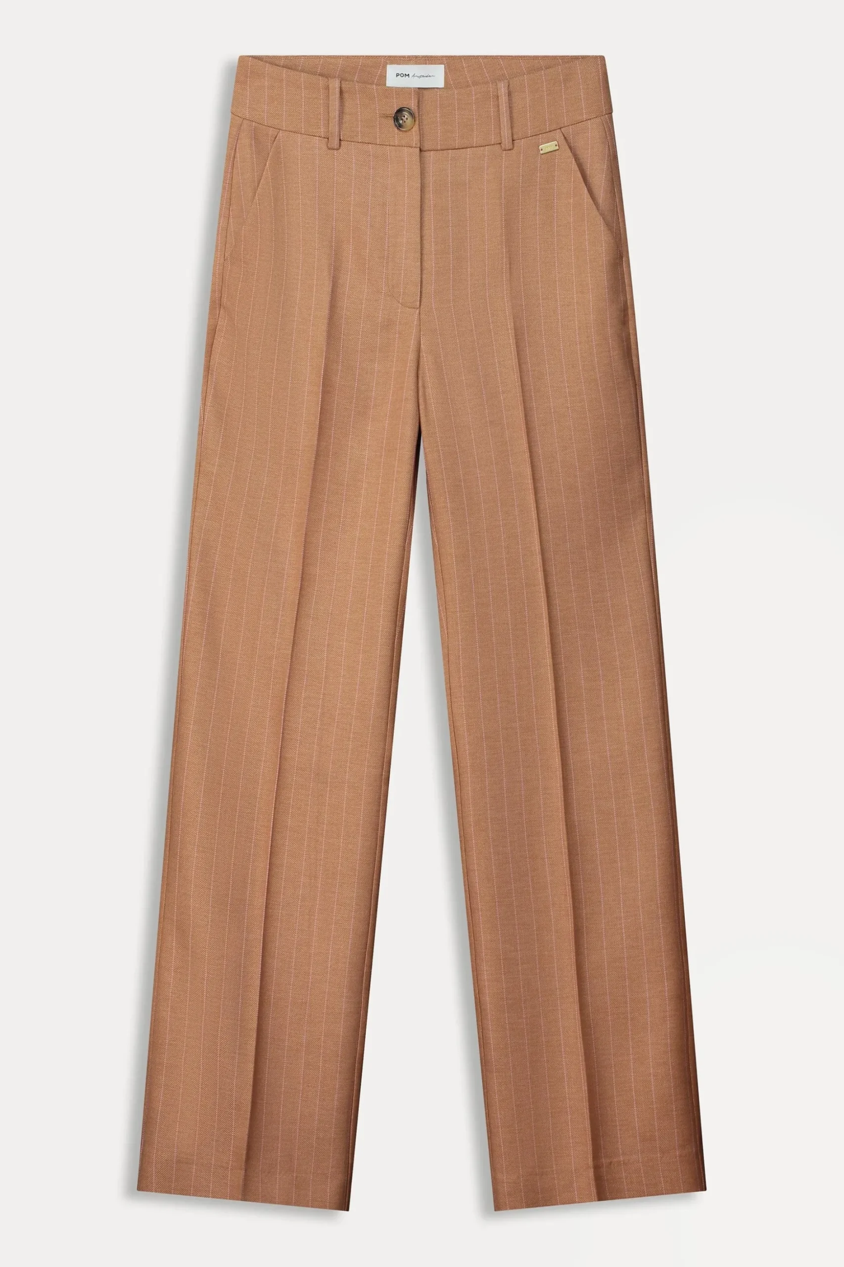 BROEK Striped Sugar Brown
