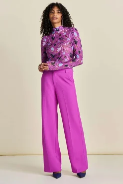 BROEK Wide Leg Cactus Pink