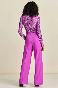BROEK Wide Leg Cactus Pink