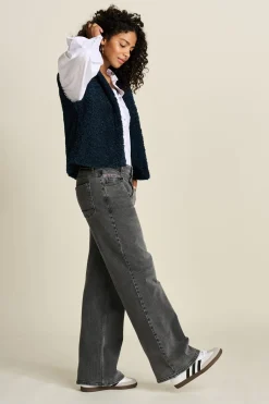 GILET Teddy Love Navy