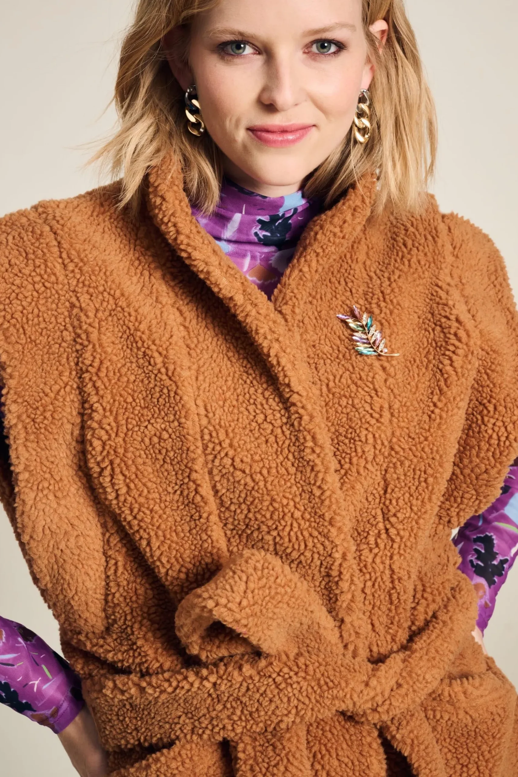 GILET Teddy Sugar Brown