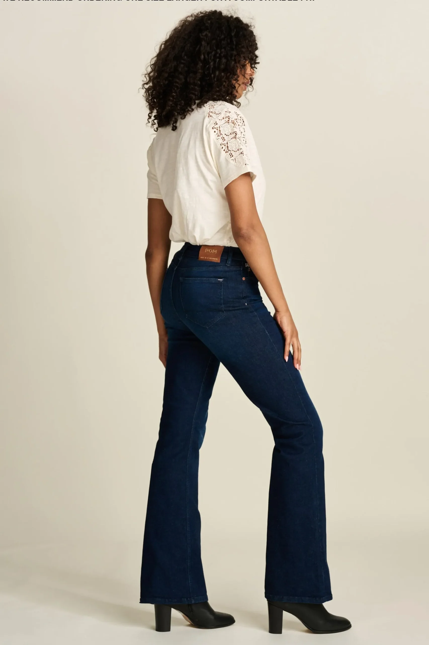 JEANS Esmee Flare Dark Blue