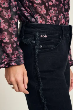 JEANS Tapered Washed Black