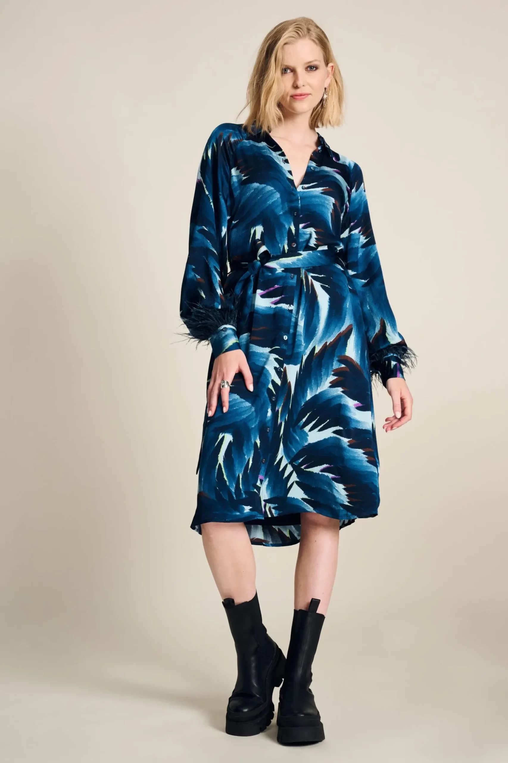 JURK Jada Feathers Blue