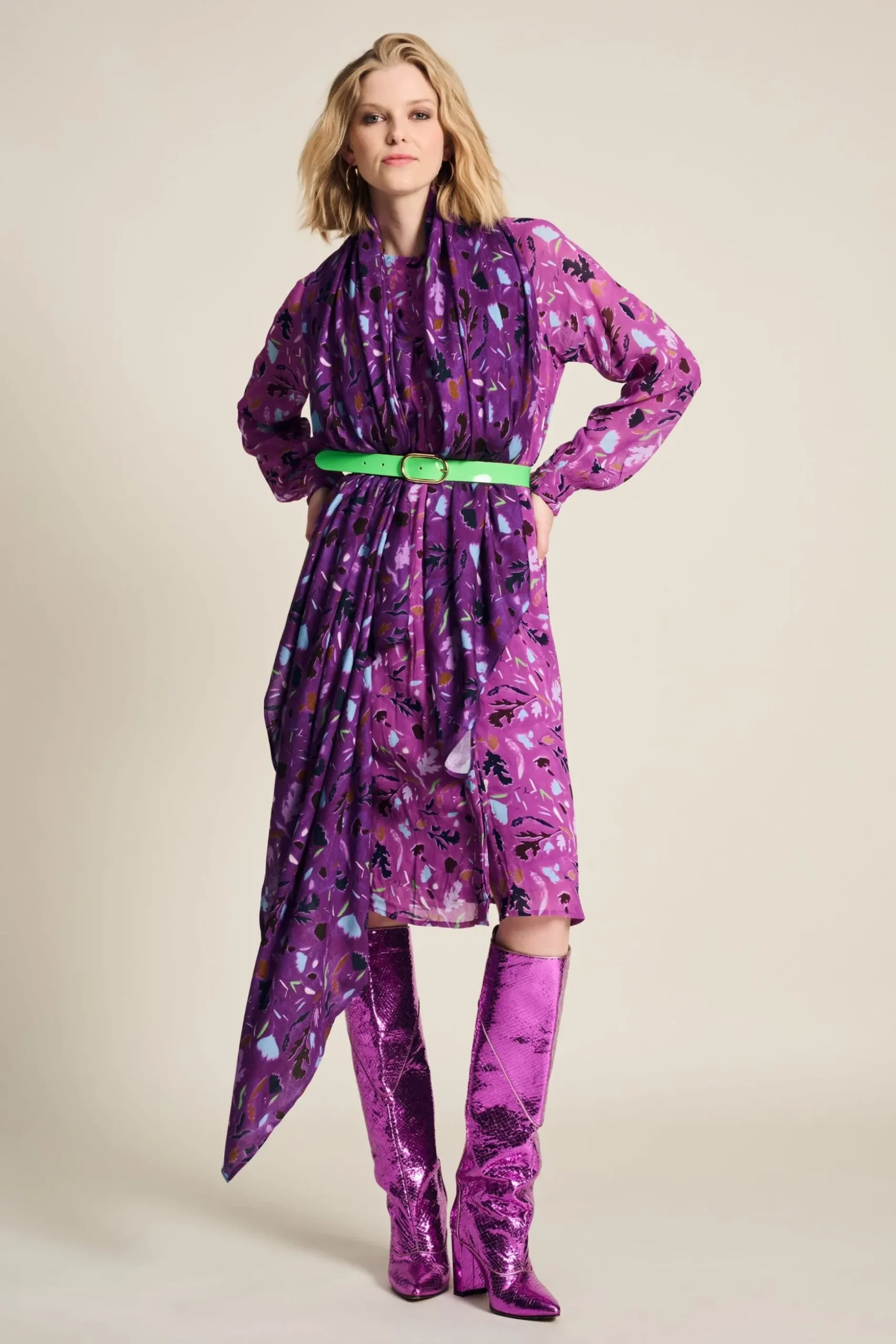 SJAAL Featherfest Cactus Pink