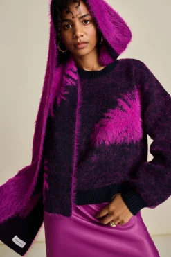 SJAAL Feathers Midnight Blue