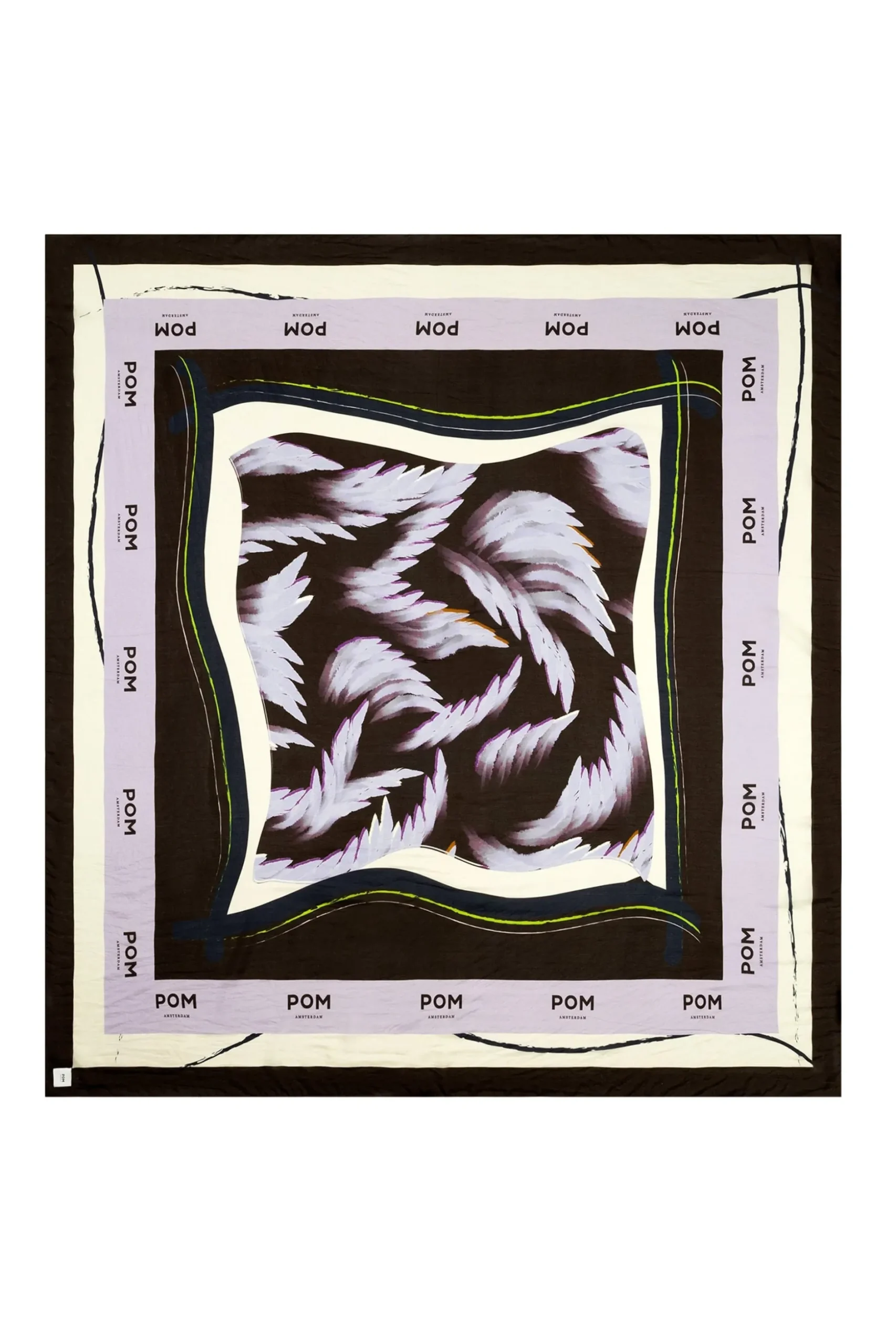 SJAAL Silk Feathers Brown