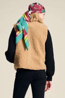 SJAAL Silk Floral Green