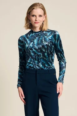 TURTLENECK Feathers Blue