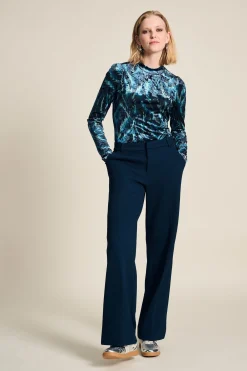 TURTLENECK Feathers Blue